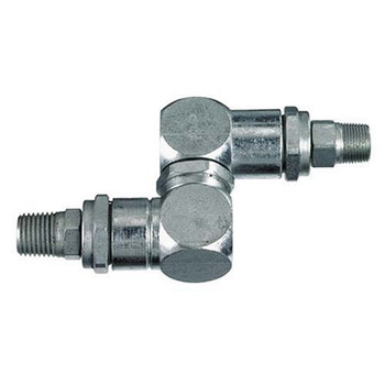Lincoln Industrial 81387 1/2 in. - 27 x 1/4 in. NPT Universal High Pressure Swivel