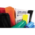 Trash Bags | Inteplast Group S404822N 45 gal. 0.87 mil 40 in. x 48 in. High-Density Interleaved Commercial Can Liners - Clear (150/Carton) image number 2