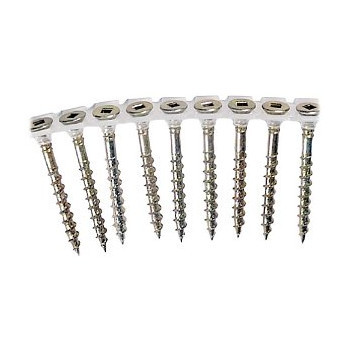 COLLATED SCREWS | SENCO 08D175W 8-Gauge 1-3/4 in. Collated Decking Screws (1,000-Pack)