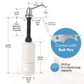 Office & Office Supplies | Bobrick B-822-94 Bottle Cap for B-22 Soap Dispenser - Black image number 3