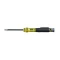 Screwdrivers | Klein Tools 32614 4-in-1 Electronics Multi-Bit Pocket Screwdriver Set with Professional Phillips and Slotted Bits image number 1