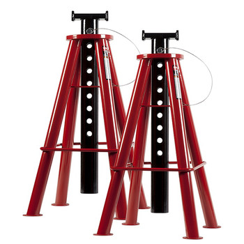 PRODUCTS | Sunex 1410 10 Ton High Height Pin Type Jack Stands (Pair)