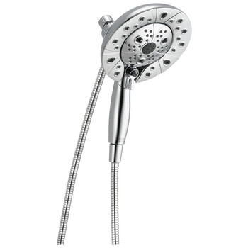 BATHTUB AND SHOWER HEADS | Delta 58480-PK H2Okinetic In2ition 5-Setting 2-in-1 Shower (Chrome)