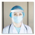 Masks | Deflecto PFMD100F 13 in. x 10 in. Disposable Face Shield - Clear (100/Carton) image number 9