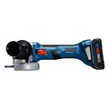 Angle Grinders | Factory Reconditioned Bosch GWX18V-8B15-RT 18V Lithium-Ion Brushless 4-1/2 in. Cordless X-LOCK Angle Grinder Kit (4 Ah) image number 2