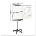 Easels | MasterVision EA48062119 Tripod Extension Bar 69 in. to 78 in. High Magnetic Dry-Erase Easel - Black/Silver image number 1