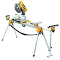 Miter Saw Accessories | Dewalt DWX723 9 in. x 151 in. x 32 in. Heavy Duty Miter saw Stand - Silver image number 7