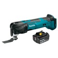 Oscillating Tools | Makita XMT03ZBL1850B-BNDL 18V LXT Brushed Cordless Oscillating Multi‑Tool with Lithium‑Ion Battery Bundle (5 Ah) image number 0