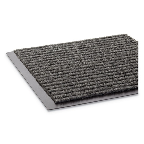  | Crown NR 0310GY 36 in. x 120 in. Polypropylene Needle Rib Wipe and Scrape Mat - Gray image number 0