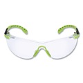 Safety Glasses | 3M S1201SGAF Solus 1000-Series Safety Glasses - Black/Green Plastic Frame Clear Polycarbonate Lens image number 0