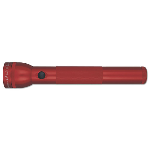 Flashlights | Mag-Lite S3D036 3 D-Cell Standard Flashlight (Dark Red) image number 0