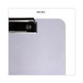 Office Jansan | Universal UNV40310 Low-Profile Plastic Clipboard with 0.5 in. Clip Capacity for 8.5 x 11 Sheets - Clear image number 6