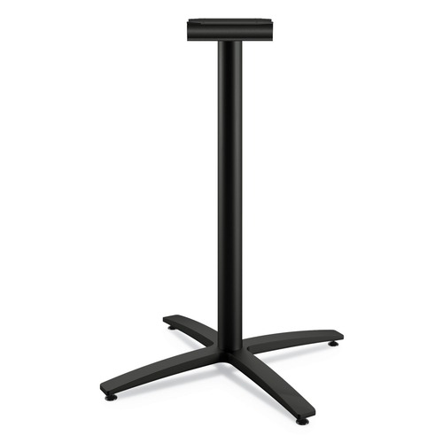  | HON HBTTX42L.CBK Between Standing-Height 32.68 in. x 41.12 in. X-Base for 42 in. Table Tops - Black image number 0