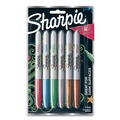 Permanent Markers | Sharpie 2029678 Fine Bullet Tip Metallic Permanent Markers - Blue/Green/Red image number 0