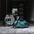Concrete Saws | Makita GEC03T 40V MAX XGT Brushless Lithium-Ion 9 in. Cordless Power Cutter Kit with AFT and Electric Brake (5 Ah) image number 5