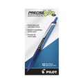 Office Jansan | Pilot 13453 Precise V10RT Retractable 1 mm Roller Ball Pens - Bold, Blue (Dozen) image number 1