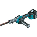 Belt Sanders | Makita XSB01TJ 18V LXT Brushless Lithium-Ion 3/8 in. x 21 in. Cordless Detail Belt Sander Kit (5 Ah) image number 1