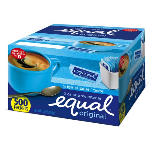 Bulk Savings Pricing 3 | Equal 20015448 0.035 oz. Packets Zero Calorie Sweetener (500/Box) image number 0