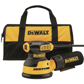 Factory Reconditioned Dewalt 3 Amp 5 in. Corded Random Orbital Sander Kit