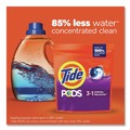 Cleaning & Janitorial Supplies | Tide 80760777 HE Compatible Laundry Detergent Pods - Spring Meadow (31/Pack, 4 Packs/Carton) image number 4