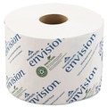 Cleaning & Janitorial Supplies | Georgia Pacific Professional 19448/01 2-Ply Pacific Blue Basic High-Capacity Septic Safe Bathroom Tissue - White (48 Rolls/Carton) image number 2