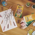Markers | Crayola 58-7810 Colors of the World Fine Bullet Tip Washable Markers - Assorted Colors (24/Pack) image number 5