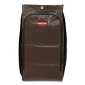 Office Jansan | Rubbermaid Commercial 1966885 17 in. x 33 in. 25-Gallon Zippered Vinyl Cleaning Cart Bag - Brown image number 0