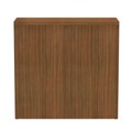  | Alera ALEVA633032WA 31.75 in. x 14 in. x 29.5 in. Valencia Series 2-Shelf Bookcase - Modern Walnut image number 3