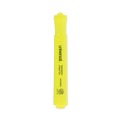 Office Jansan | Universal UNV08866 Chisel Tip Desk Highlighter Value Pack - Fluorescent Yellow Ink, Yellow Barrel (36/Pack) image number 0