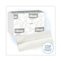 Cleaning & Janitorial Supplies | Kleenex 1500 10.13 in. x 13.15 in. 1-Ply C-Fold Paper Towels - White (2400/Carton) image number 3