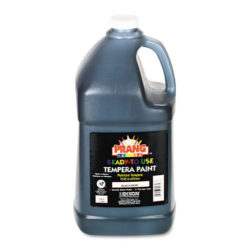 Painting | Prang X22808 1 gal. Bottle Ready-to-Use Tempera Paint - Black image number 0