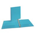  | Avery 17295 1 in. Capacity 11 in. x 8.5 in. 3 Ring Durable View Binder with DuraHinge and Slant Rings - Aqua image number 0
