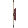 Brooms | Weiler 44604 24 in. Pro-Flex Polypropylene Sweep with 60 in. Hardwood Handle - Maroon image number 0