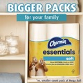 Office Jansan | Charmin 80370714 2-Ply Septic Safe Essentials Soft Bathroom Tissue - White (4 Packs/Carton) image number 2