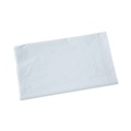 Office Jansan | Boardwalk H6639TWK 33 in. x 39 in. 33 gal. 0.9 mil Linear Low Density Industrial Can Liners - White (100/Carton) image number 1