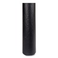 Trash Bags | Inteplast Group S434816K 60 gal. 16 microns 43 in. x 48 in. High-Density Interleaved Commercial Can Liners - Black (25 Bags/Roll, 8 Rolls/Carton) image number 2