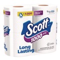Cleaning & Janitorial Supplies | Scott 10183 1-Ply Septic Safe Bathroom Tissue - White (12/Carton) image number 3