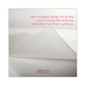  | Deflecto CM2E432F EconoMat 46 in. x 60 in. Lipped Flat Packed All Day Use Chair Mat for Hard Floors - Clear image number 4