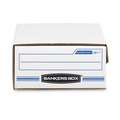 Office Jansan | Bankers Box 48110 LIBERTY BINDER-PAK 9.13 in. x 11.38 in. x 4.38 in. Letter Files - White/Blue image number 1