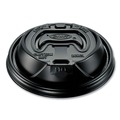 Just Launched | Dart 16RCLBLK Optima Reclosable Lid fits 12 - 24 oz. Foam Cups - Black (1000/Carton) image number 0