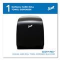 Cleaning & Janitorial Supplies | Scott 34346 Pro Mod 12.66 in. x 9.18 in. x 16.44 in. Manual Hard Roll Towel Dispenser - Smoke (1/Carton) image number 1