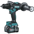 Combo Kits | Makita GT201M1D1 40V MAX XGT Brushless Lithium-Ion 1/2 in. Cordless Hammer Drill Driver and 4-Speed Impact Driver Combo Kit with 2 Batteries (2.5 Ah/4 Ah) image number 1