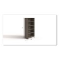 Office Filing Cabinets & Shelves | Alera AE1NNN-B36651 TOM 36 in. x 14 in. x 65 in. 5-Shelf Seville Bookcase - Walnut image number 1