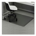 Office Jansan | Deflecto CM24242BLKSS Ergonomic 53 in. x 45 in. Sit Stand Mat - Black image number 5