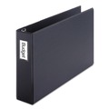 Office Jansan | Cardinal 12142V4 Premier Easy Open 3 in. Capacity 11 in. x 17 in. Locking Slant-D Ring Binder - Black image number 0