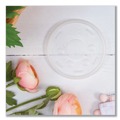Cutlery | Dart 10SL Plastic Cold Cup Lids Fits 10 oz. Cups - Translucent (1000/Carton) image number 4