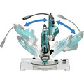 Miter Saws | Factory Reconditioned Makita XSL05Z-R 18V LXT Brushless Lithium-Ion 6 1/2 in. Cordless Dual-Bevel Sliding Compound Miter Saw with Laser (Tool Only) image number 2