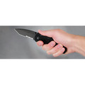 Knives | Kershaw Knives 1670TBLKST 3-3/8 in. Tanto Combo Blade (black) image number 2