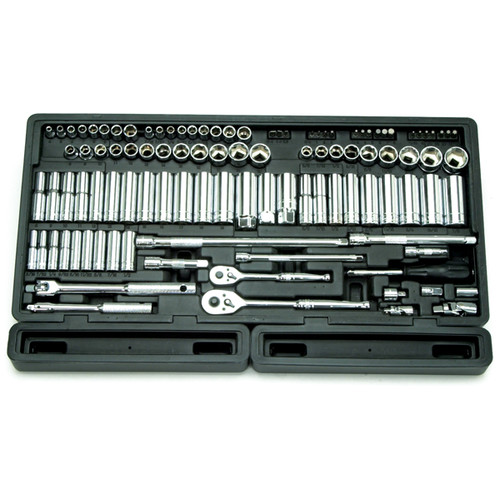  | ATD 1365 43-Piece 1/2 in. Drive 6-Point SAE/Metric Chrome Socket Set image number 0