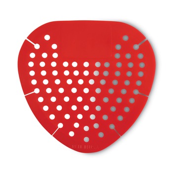 Boardwalk Cherry Fragrance Urinal Screen - Red (1 Dozen)